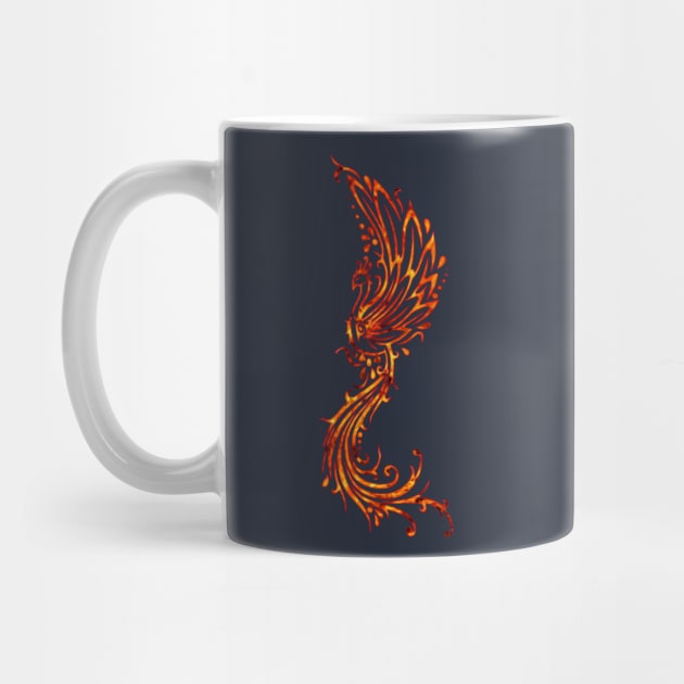 Fire Phoenix by Goldquills